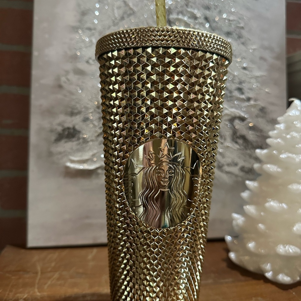 Starbucks Metallic Gold Tumbler